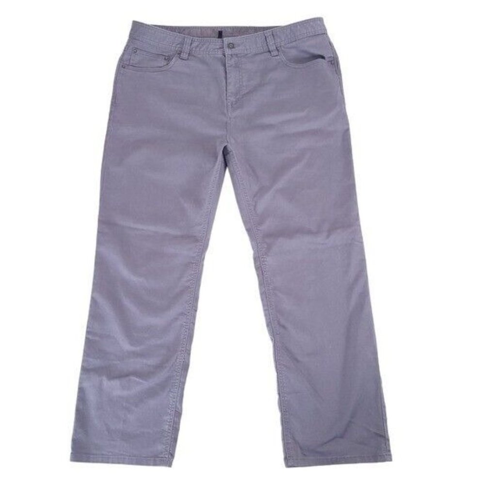 Prana Mens Bridger Gray Slim Fit Jeans Size 40x30 - Picture 11 of 11